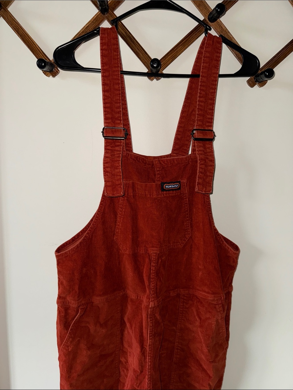 Run & Fly Corduroy Overalls, Size Small - Picture 4 of 10
